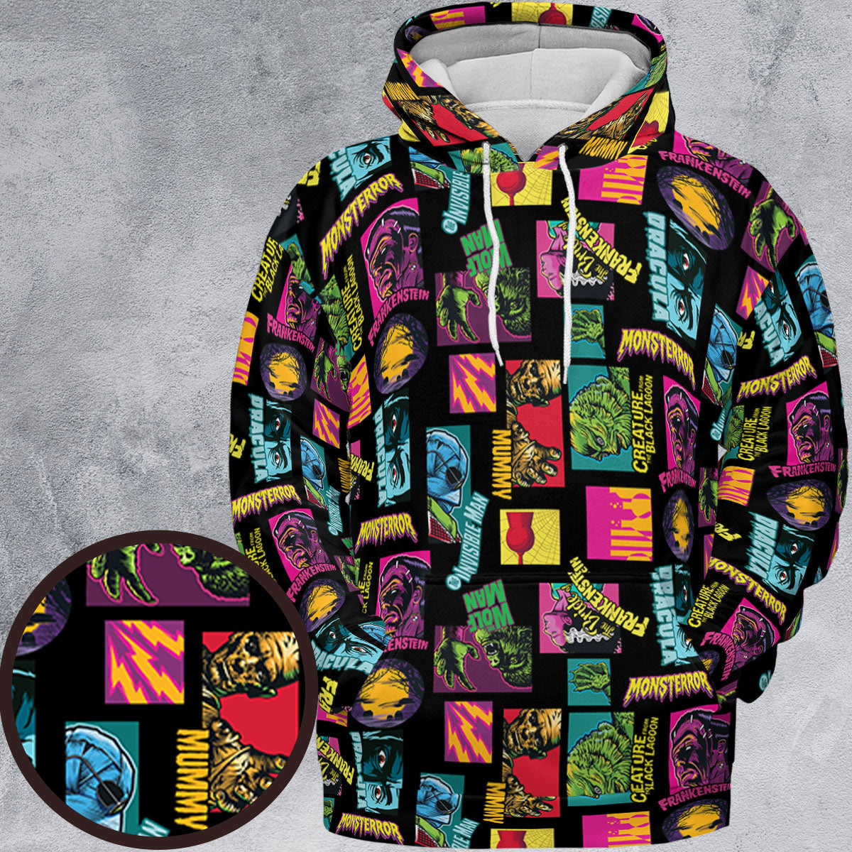 Full Print Hoodie - 8YQNE3TF