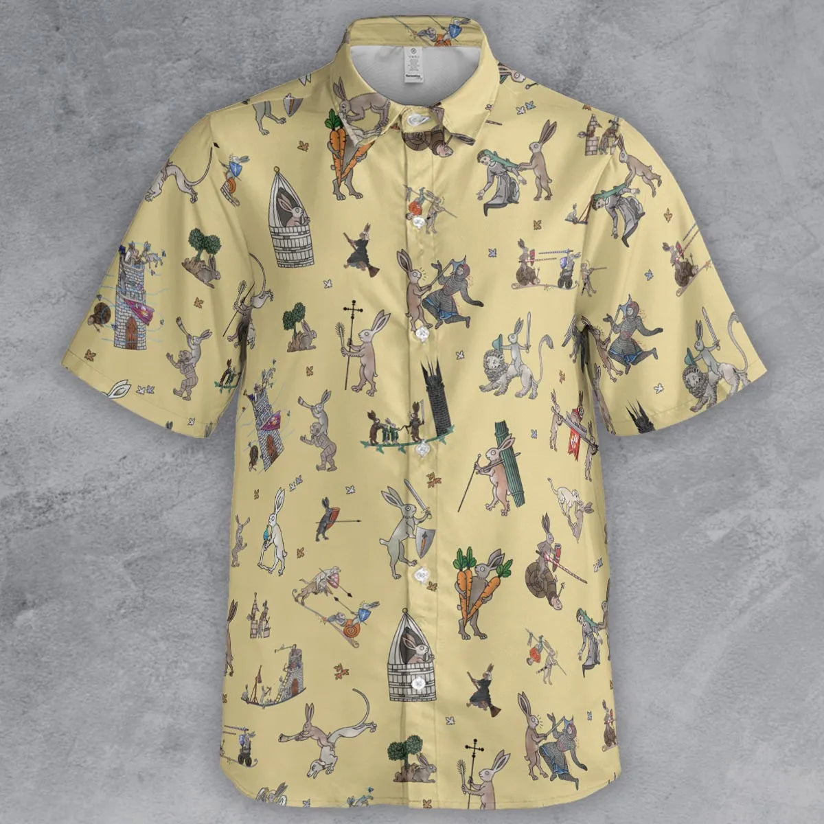 Short Sleeve Button Shirt - ASH4P71Z