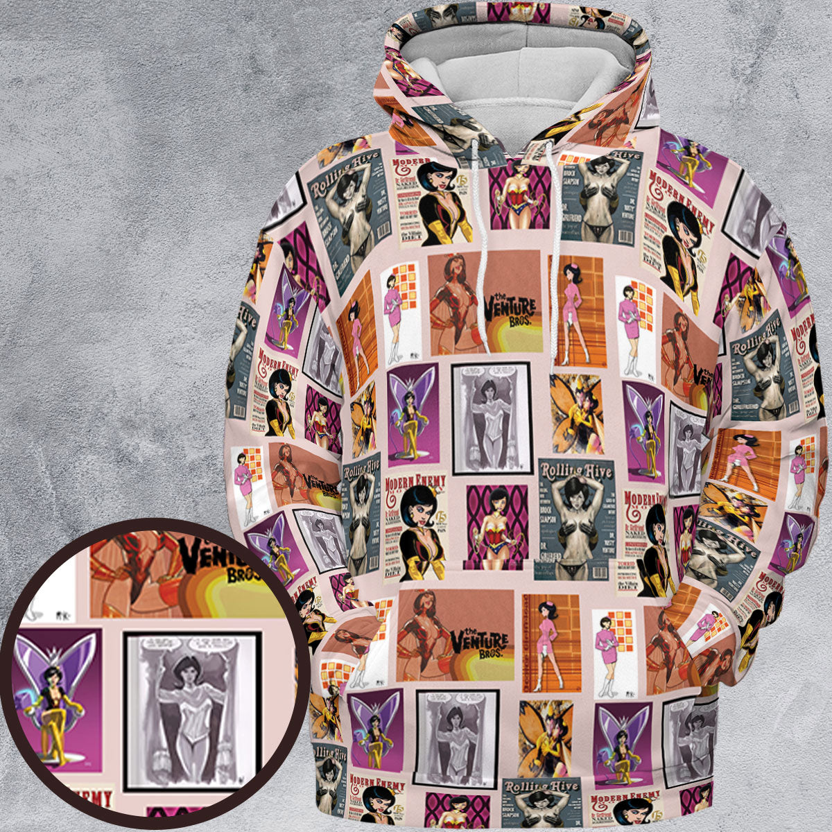 Full Print Hoodie - M6JLZULW
