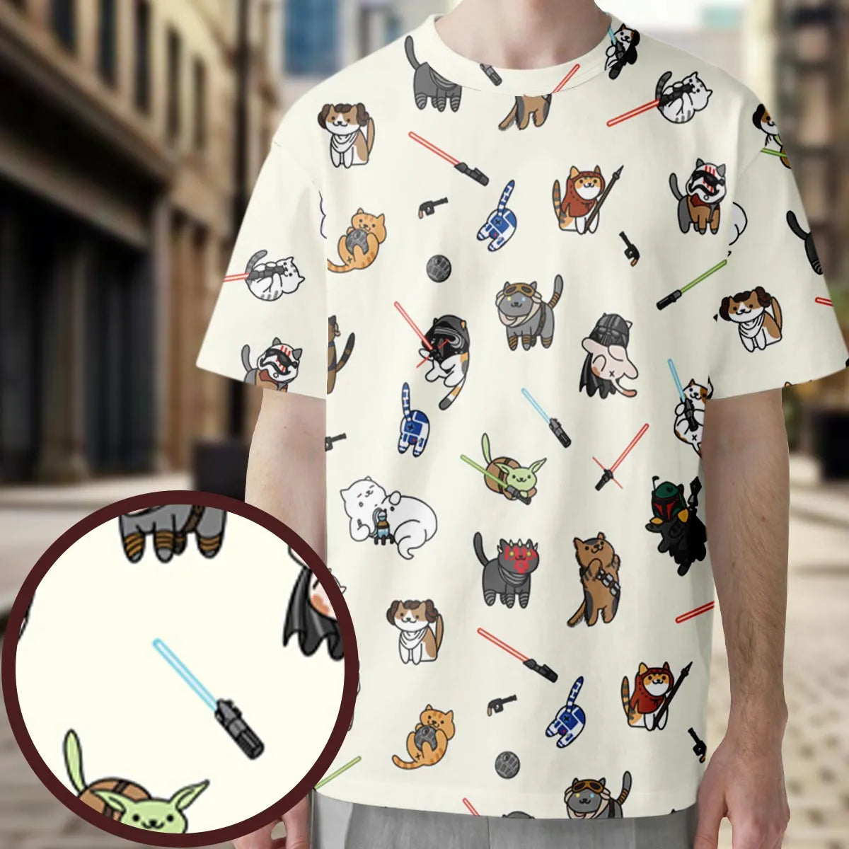 Full Print T-Shirt - 248CRGY1