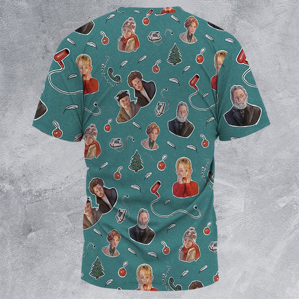 All-Over Print Unisex T-Shirt - WV3AU8E2 -  - 4