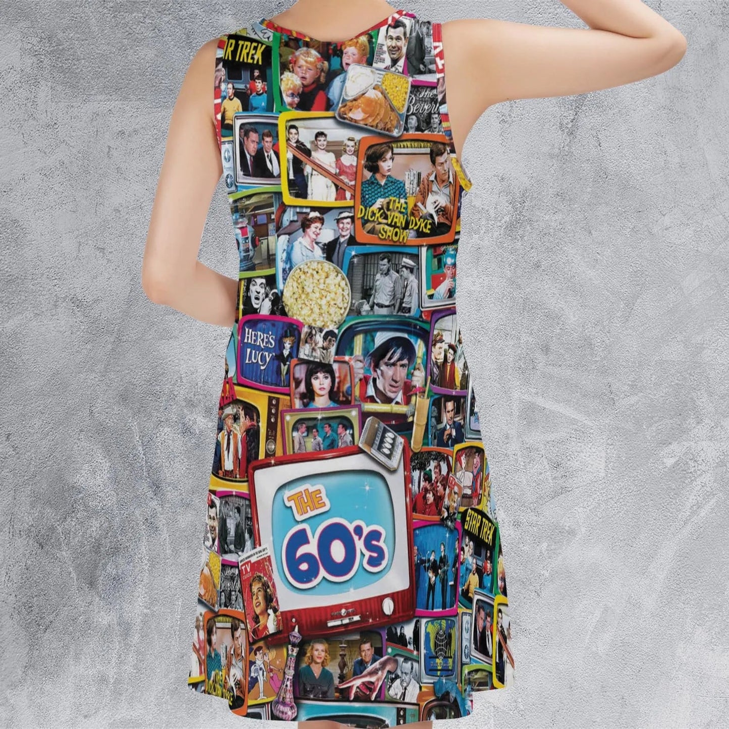 Casual Sleeveless Dress - H8SQXW3F