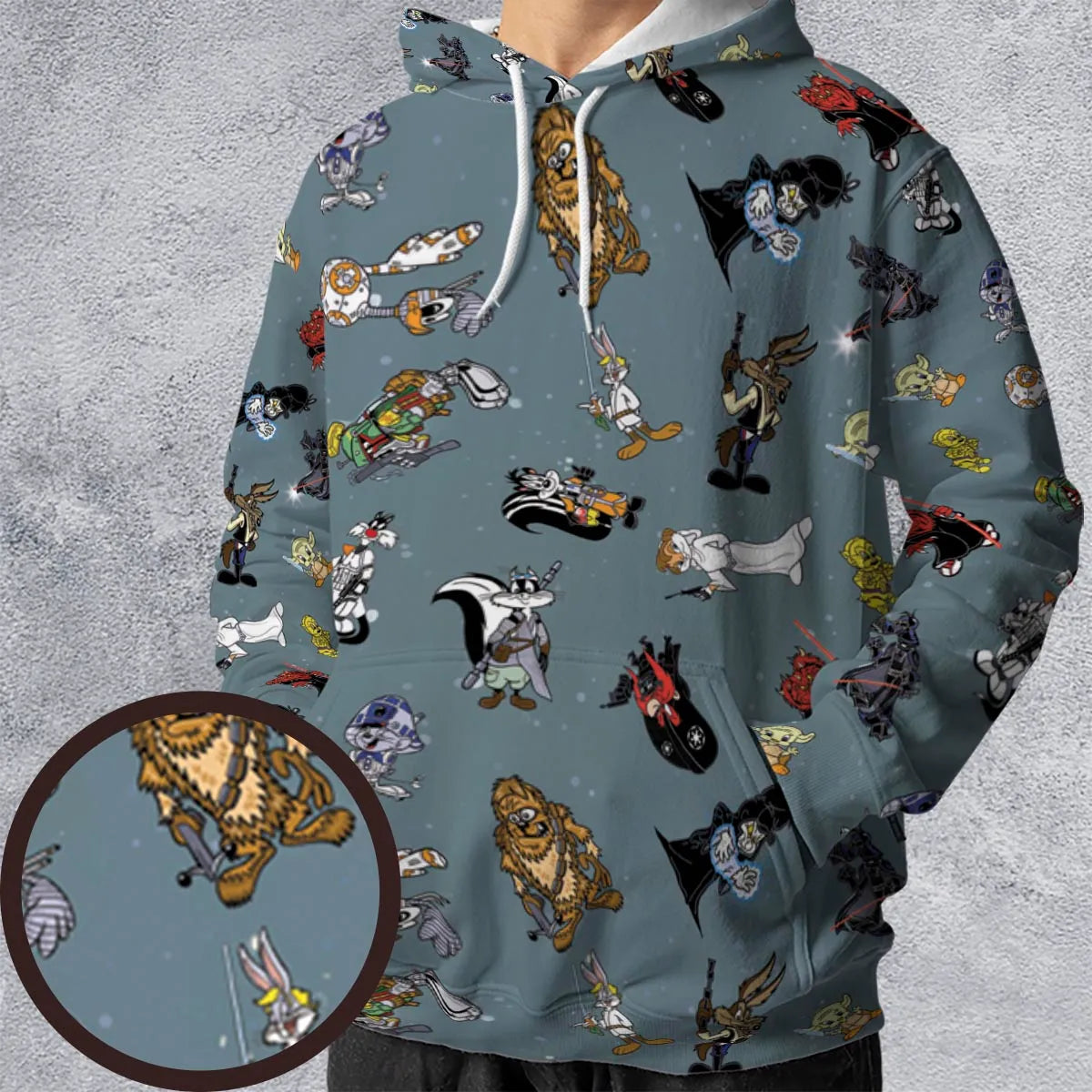 Full Print Hoodie - D6TJWSYQ