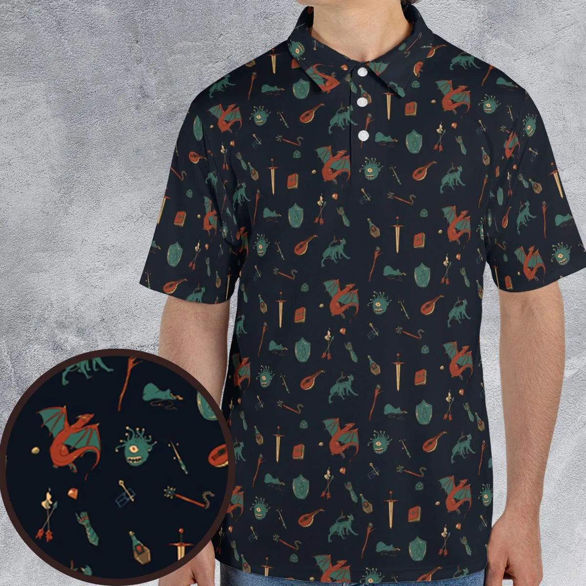 Unisex Polo Shirt - P74HBBDB