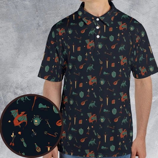 Unisex Polo Shirt - P74HBBDB