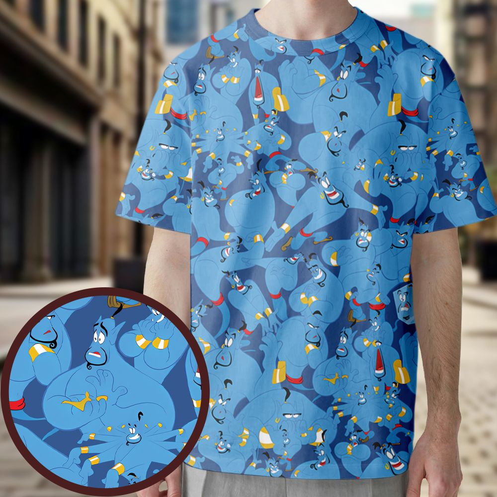 All-Over Print Unisex T-Shirt - 15VTP9BW -  - 1