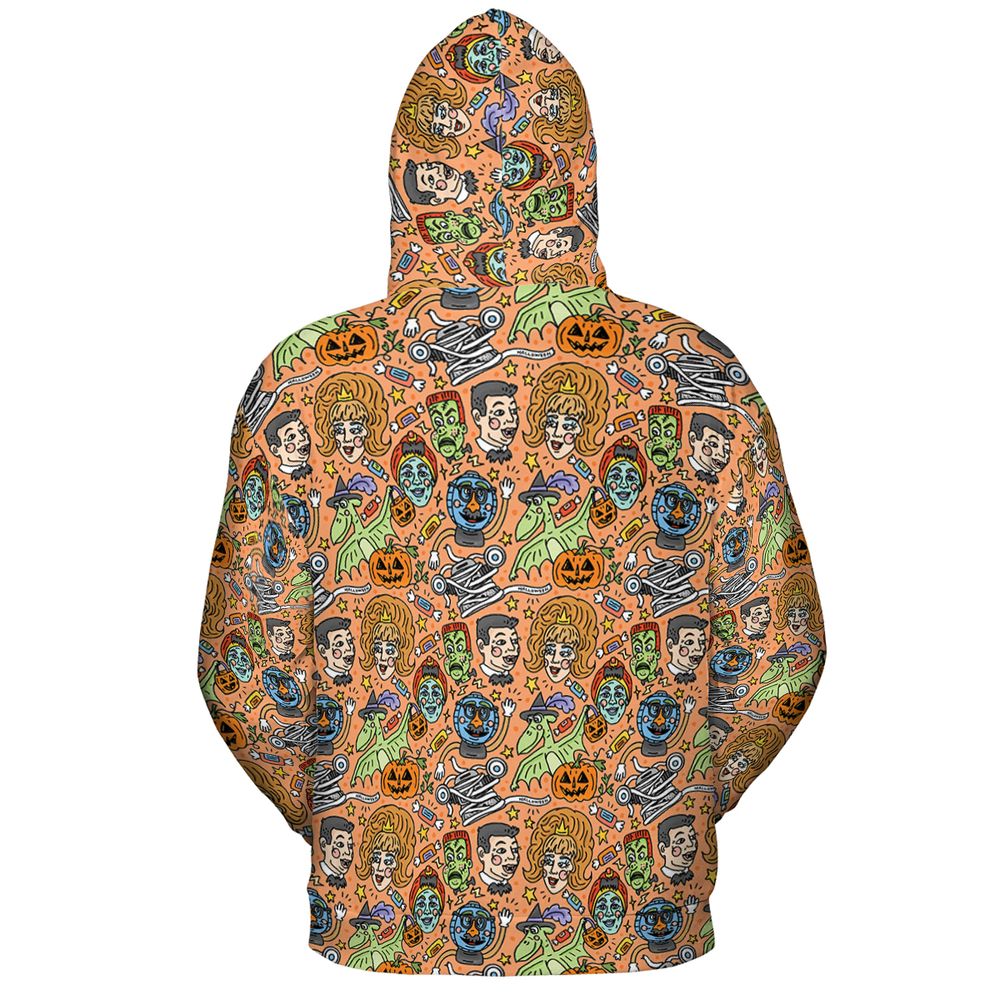 All-over Print Hoodie - EKM85NQ7 -  - 4