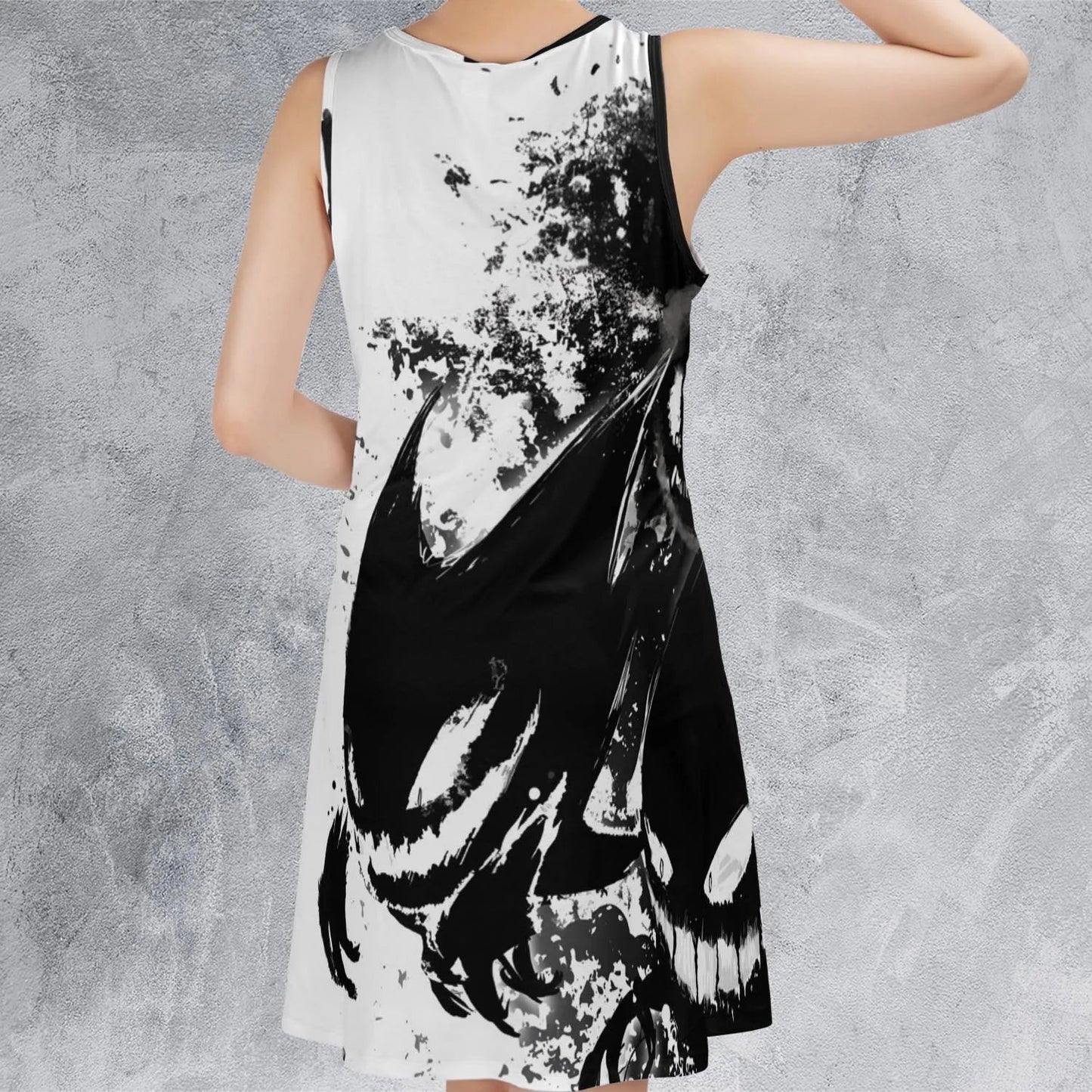 Casual Sleeveless Dress - 3P78Z9E6
