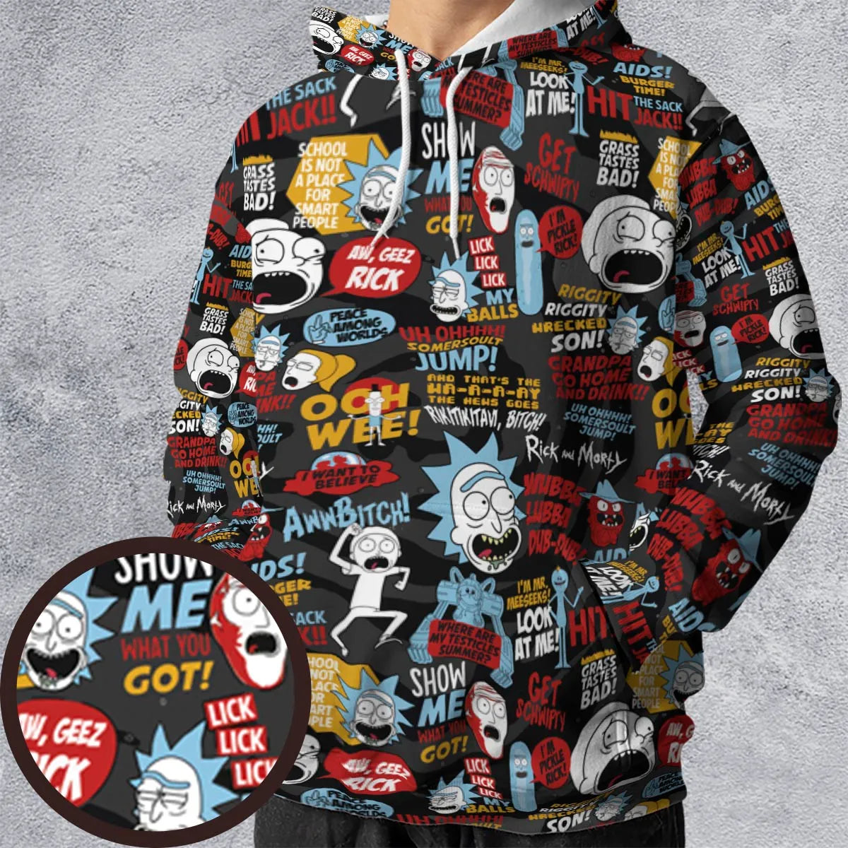 Full Print Hoodie - FD8YWFYW