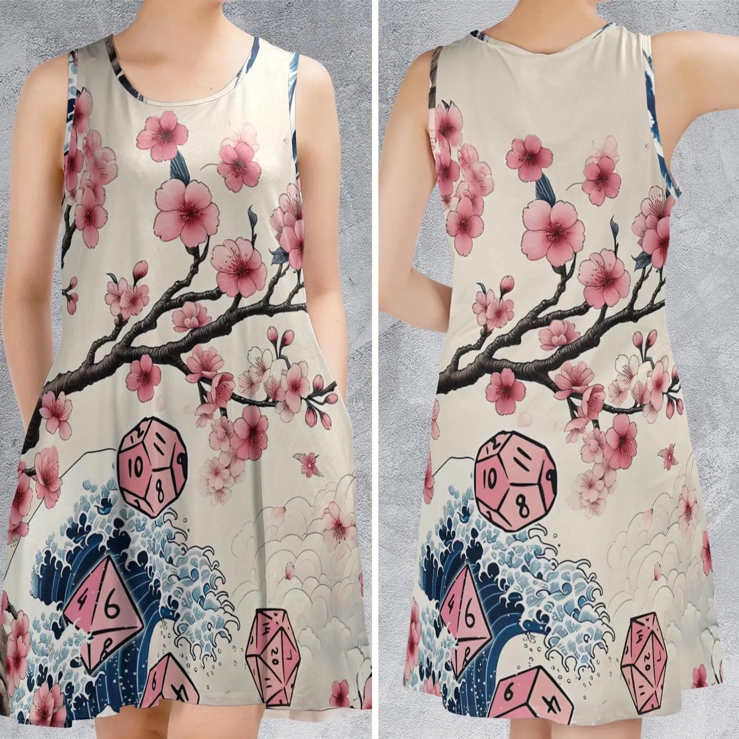 Casual Sleeveless Dress - AEJ5JML2
