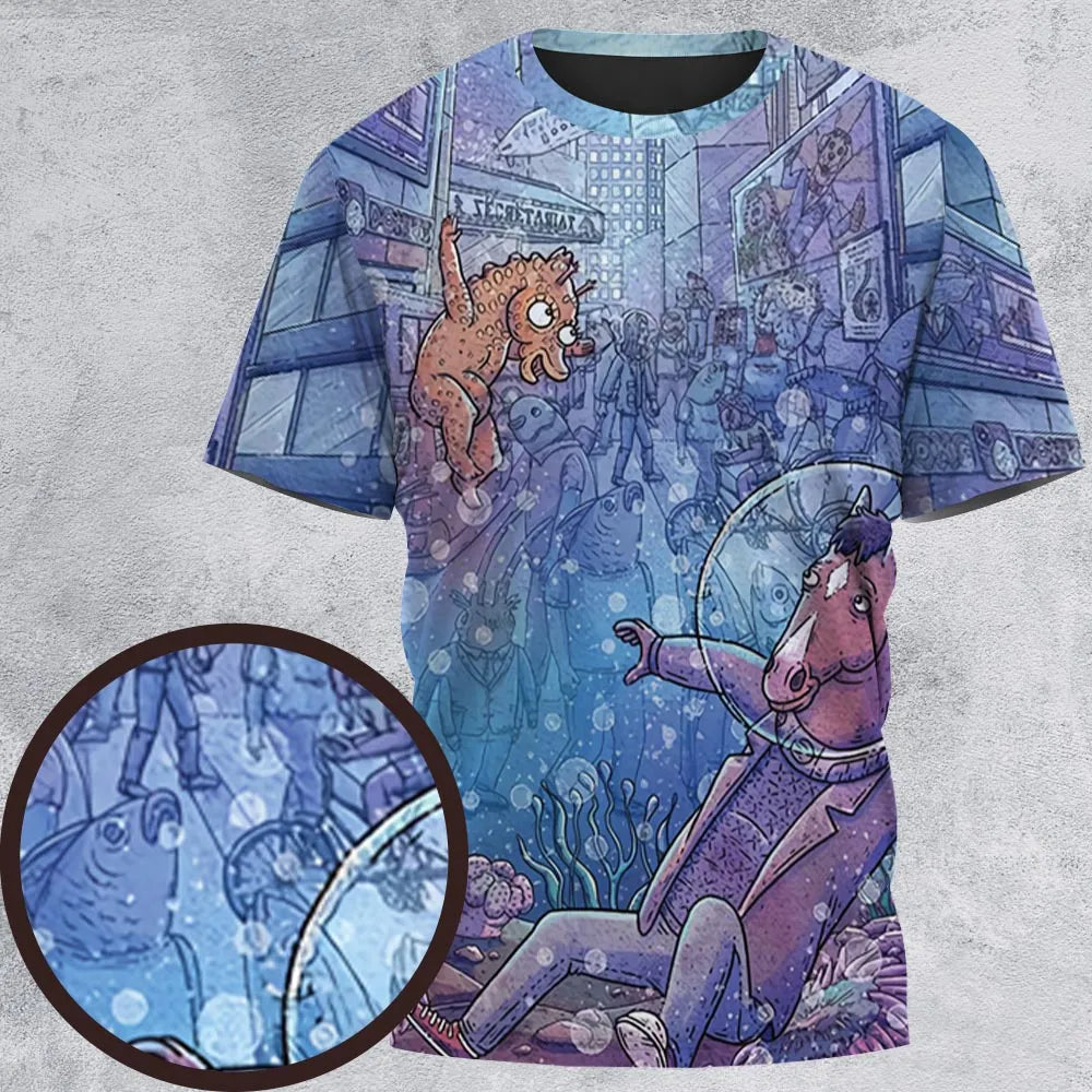 Full Print T-Shirt - 3HP9W3FY