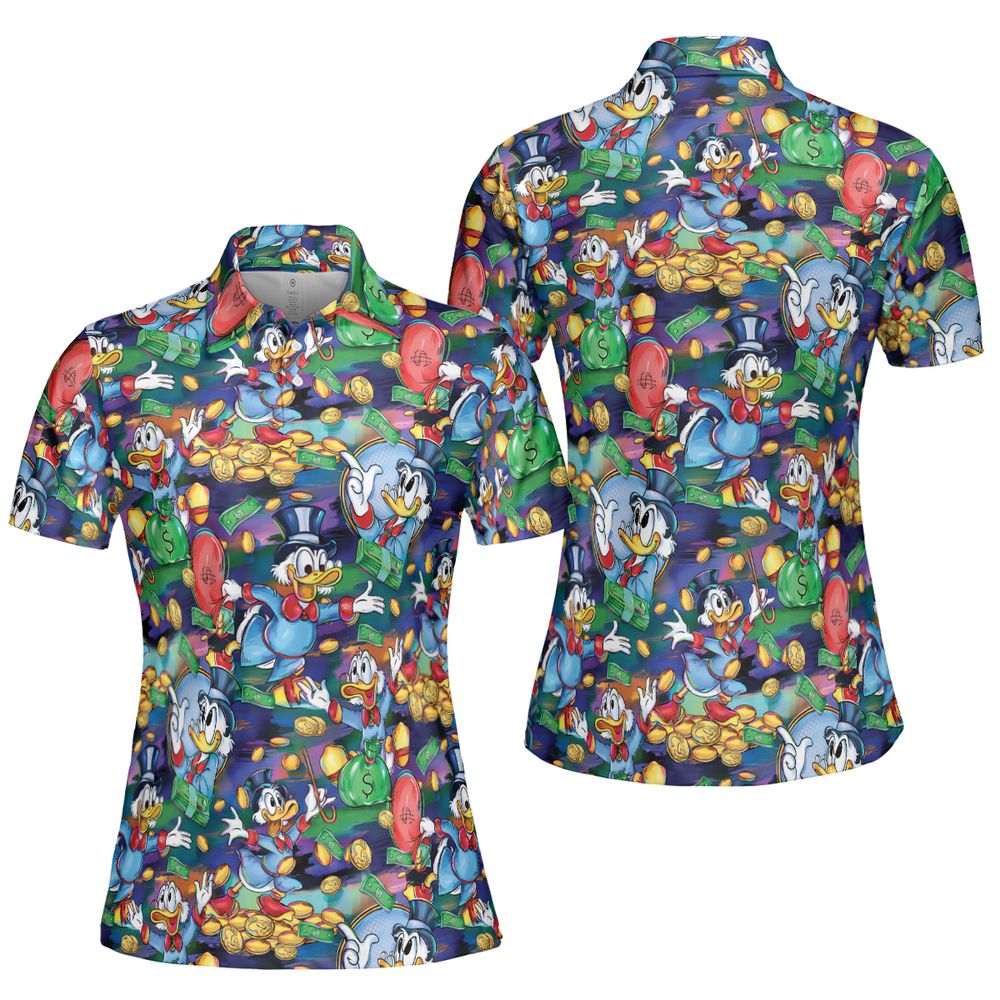 AOP Men/Women Polo Shirt - Y681G1DH -  - 5