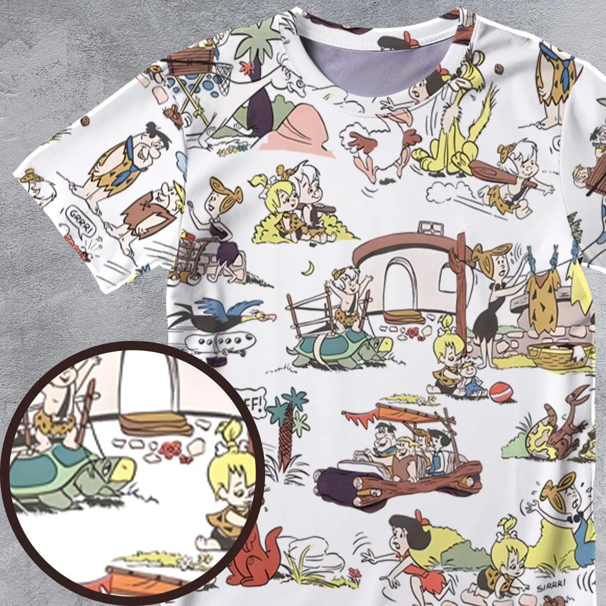 Full Print T-Shirt - 4DJ9QB7Q