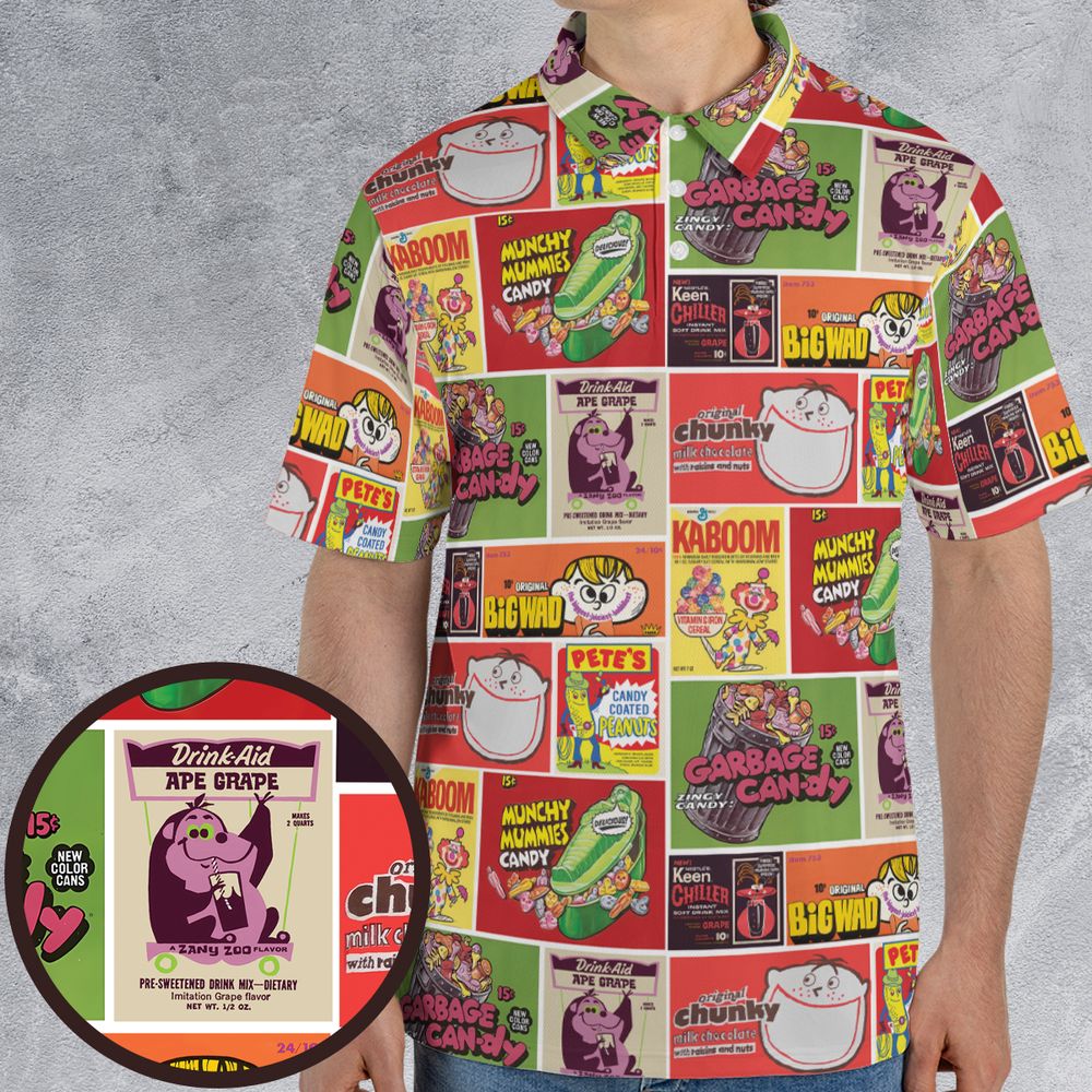 AOP Men/Women Polo Shirt - QTNEA2CD -  - 1