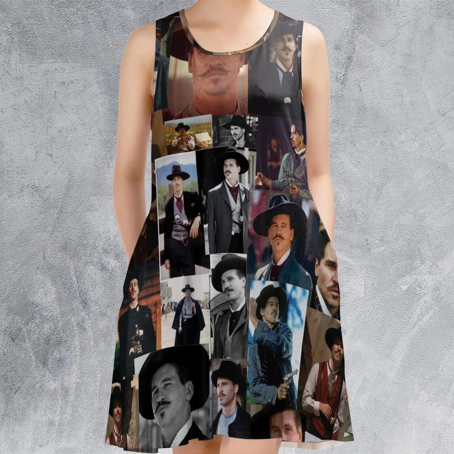 Casual Sleeveless Dress - 5YP9QG96