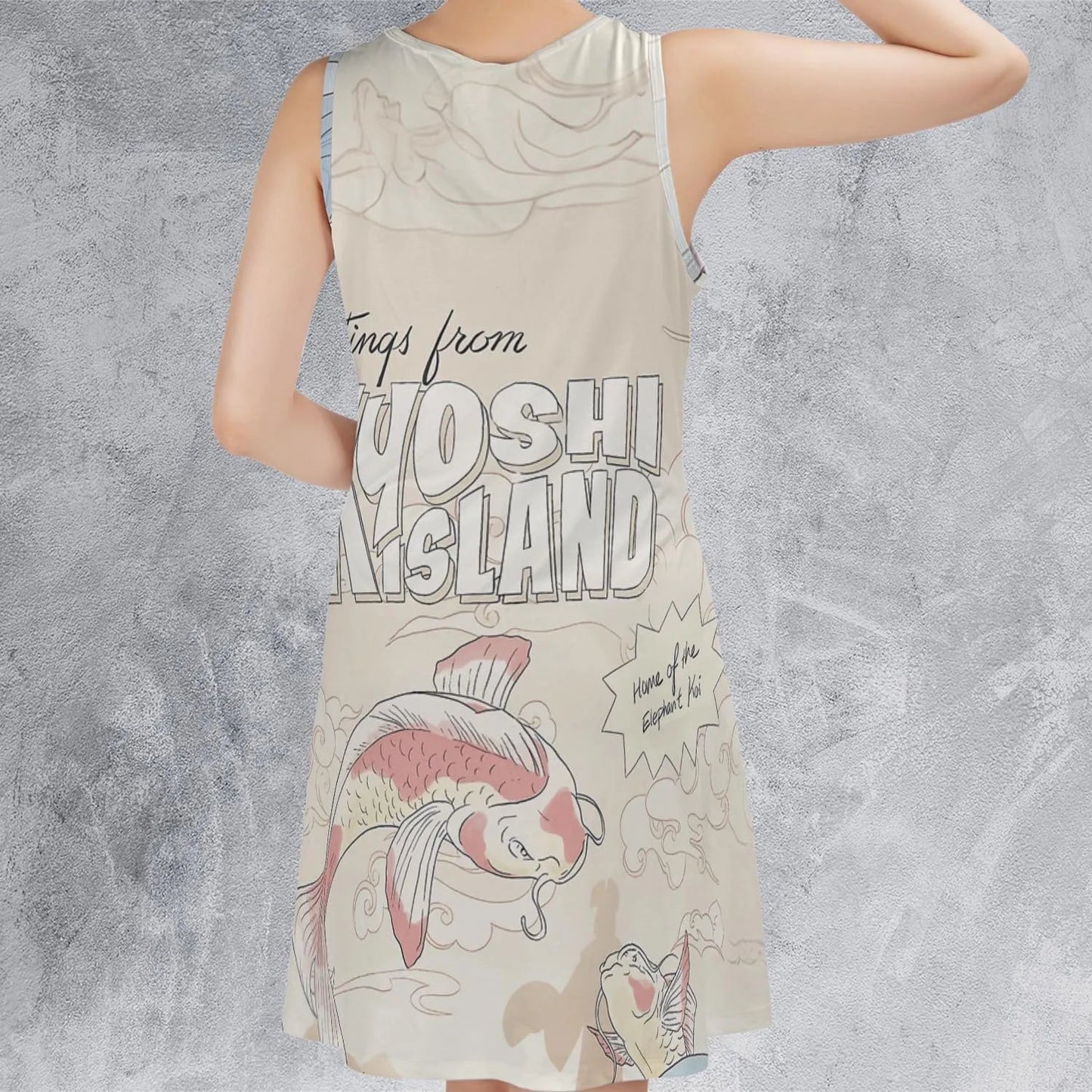 Casual Sleeveless Dress - QWNTUPV3