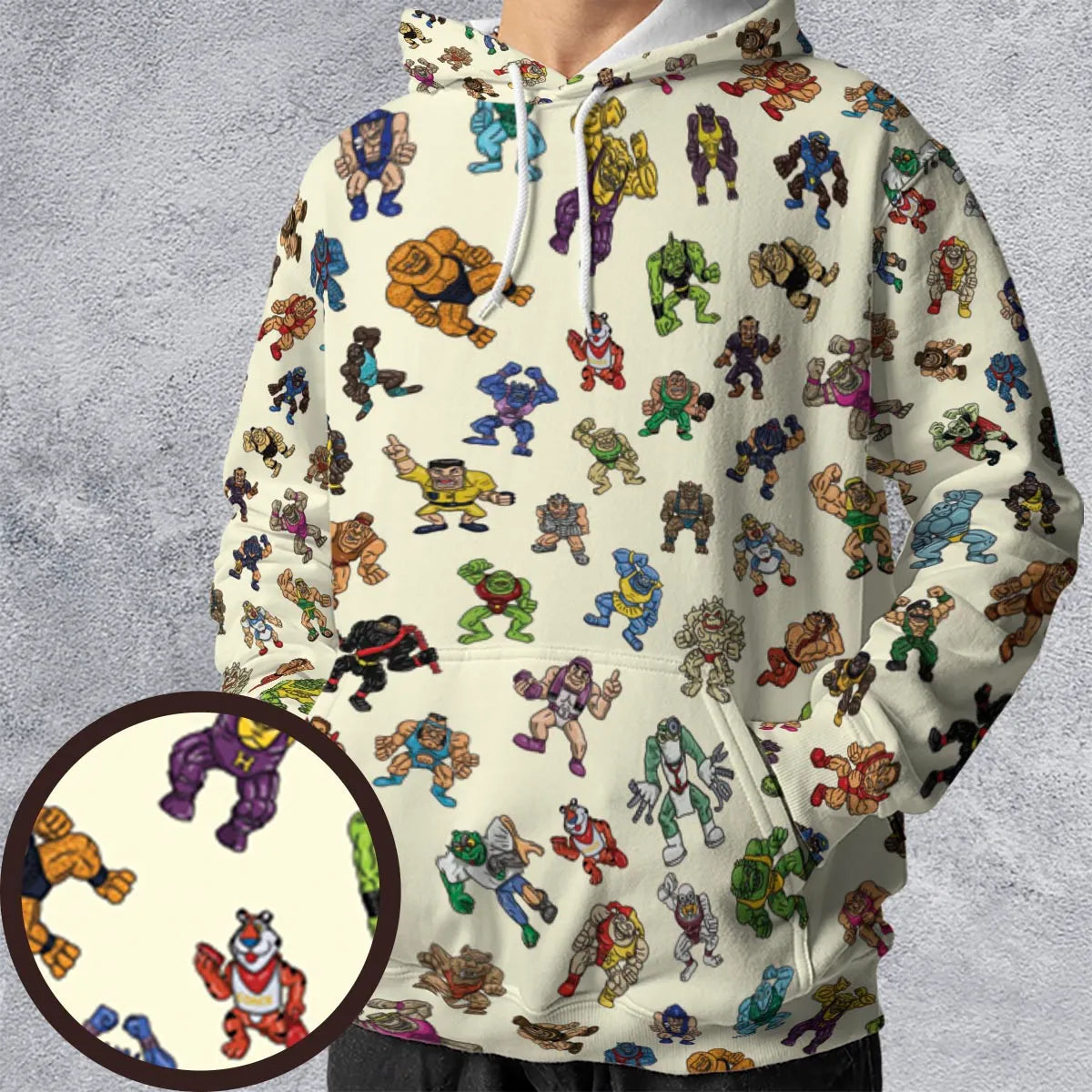 Full Print Hoodie - D5K2F3ME