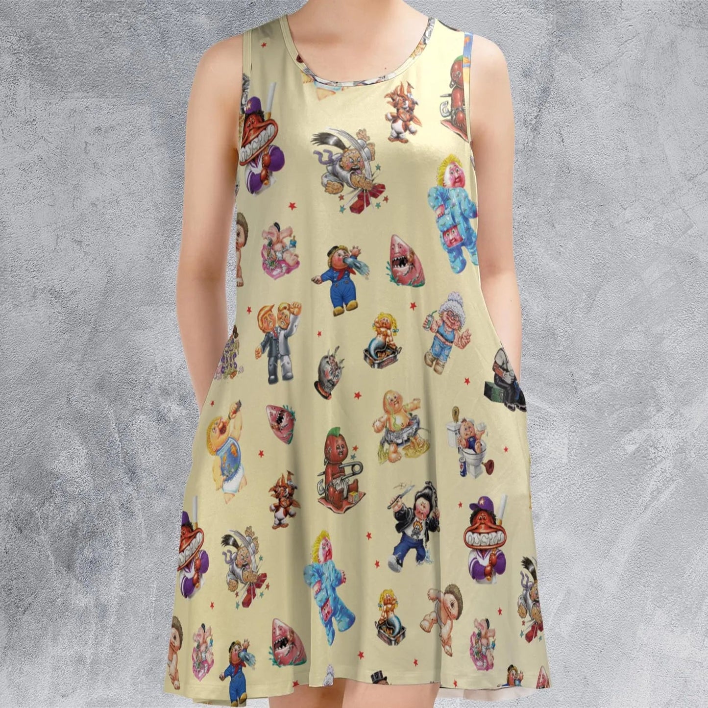 Casual Sleeveless Dress - HMZWNAB8