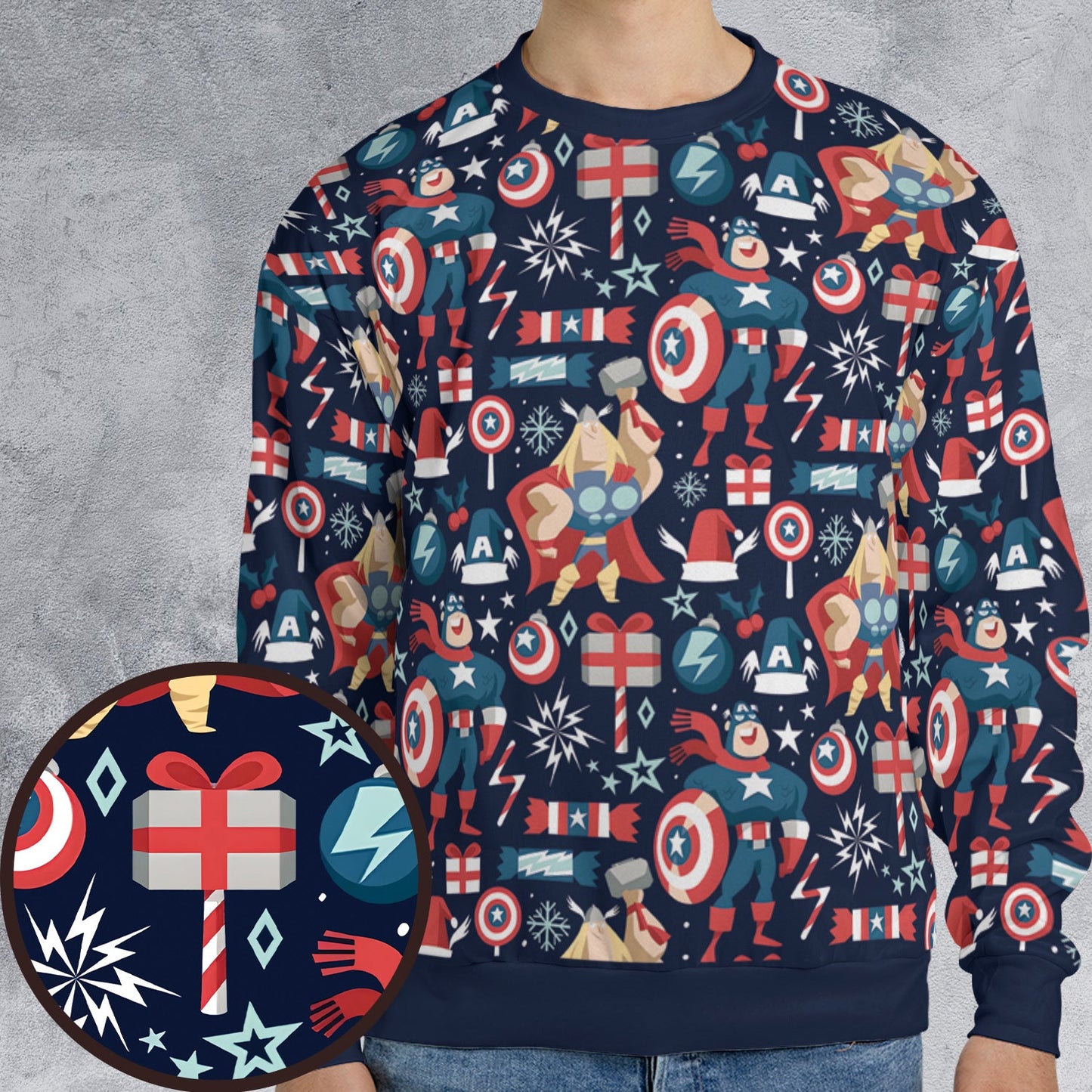 Full Print Sweatshirt - Q12CCH4L