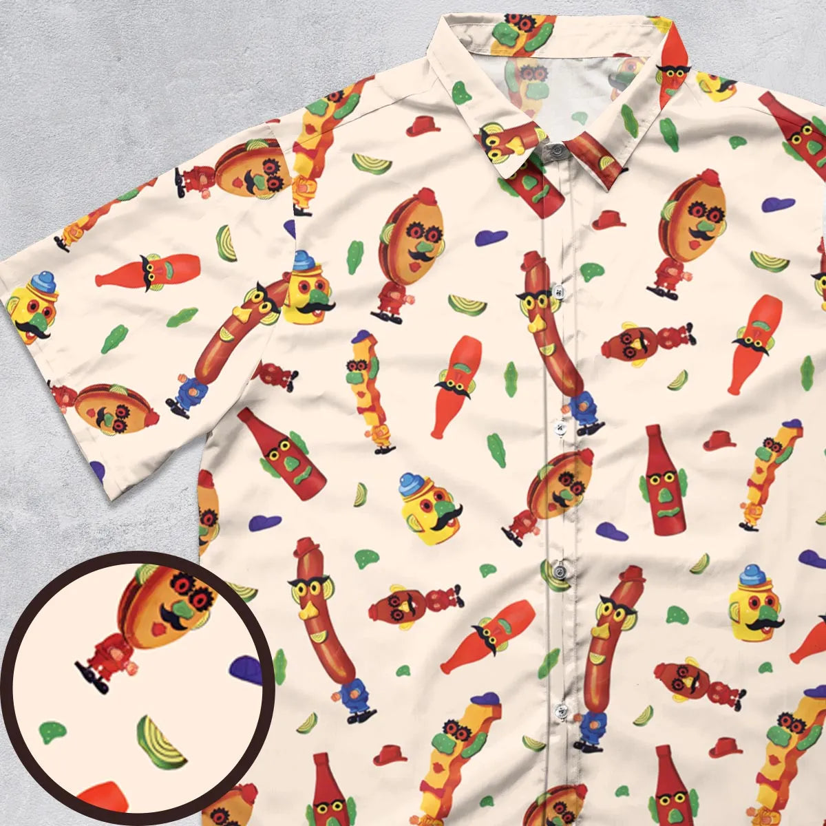 Short Sleeve Button Shirt - 34Y44U98