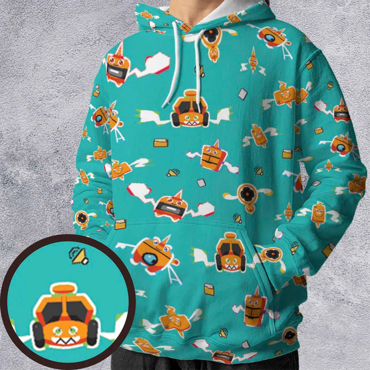 Full Print Hoodie - KQEZXA7N