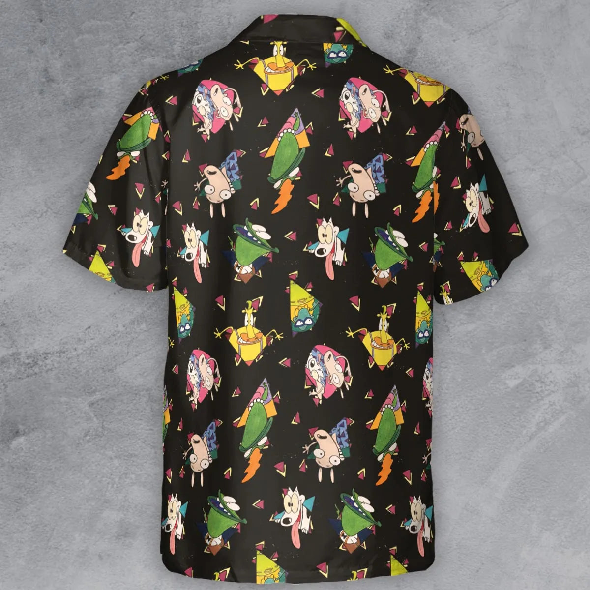Short Sleeve Button Shirt - XUD136BE