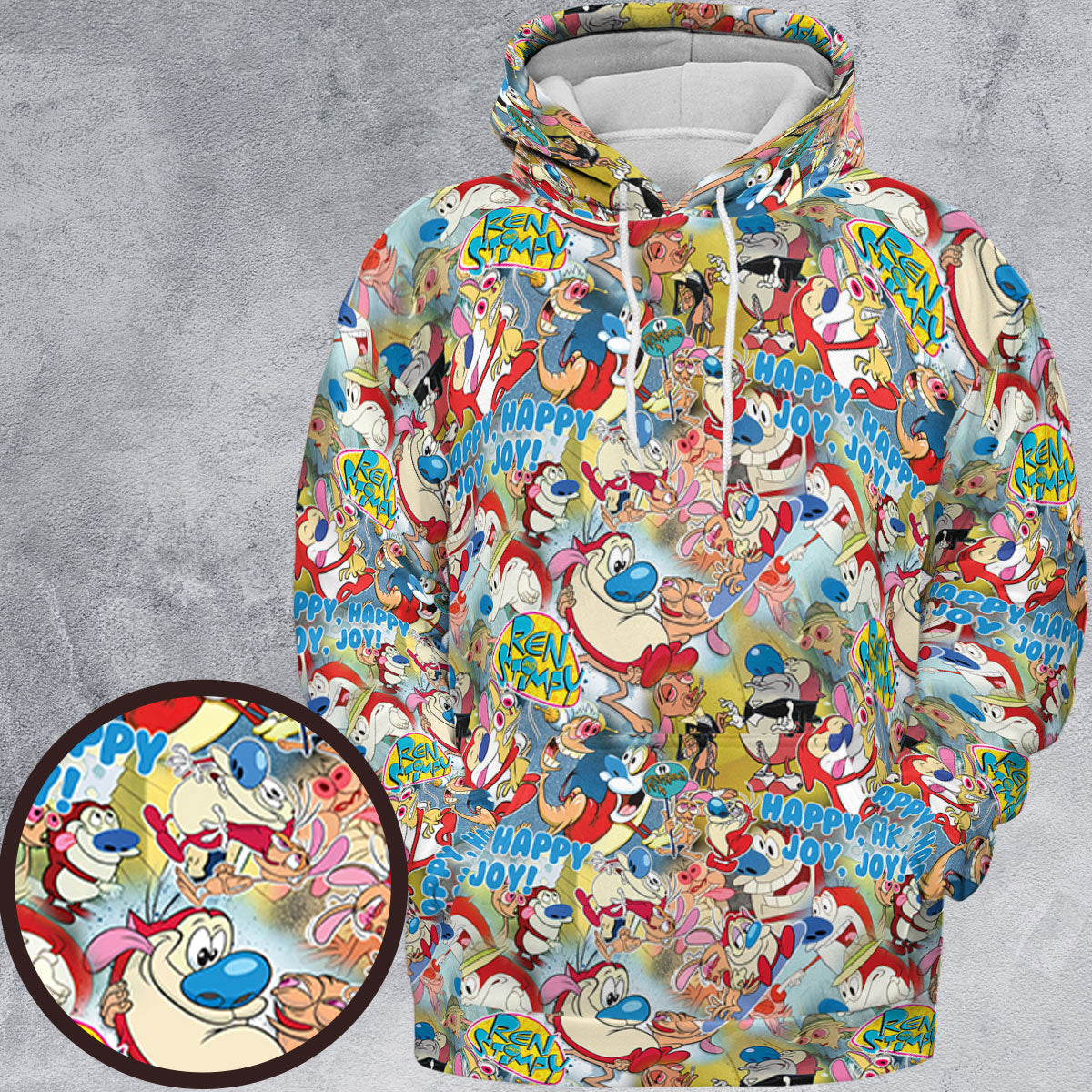 Full Print Hoodie - VUSV5QCQ