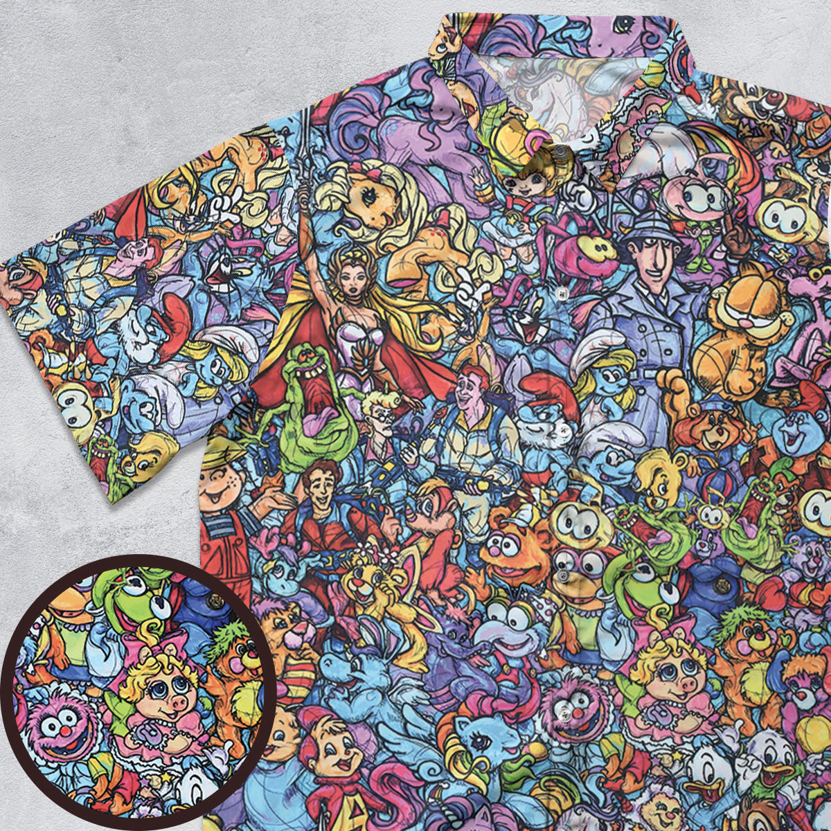 Short Sleeve Button Shirt - ARBXLENH
