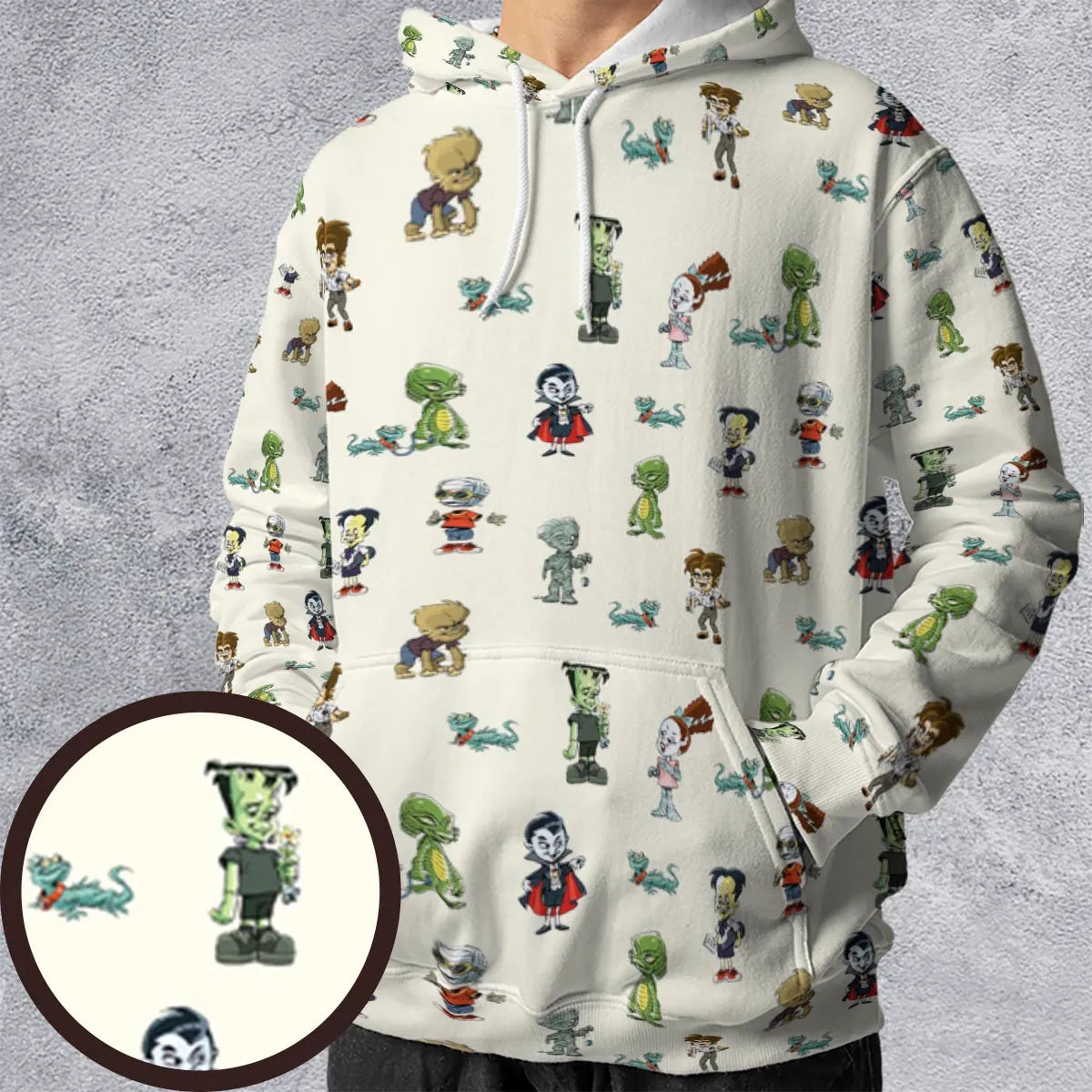 Full Print Hoodie - E8AU941D