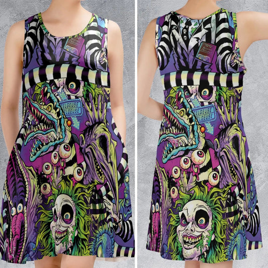 Casual Sleeveless Dress - 85F228FL