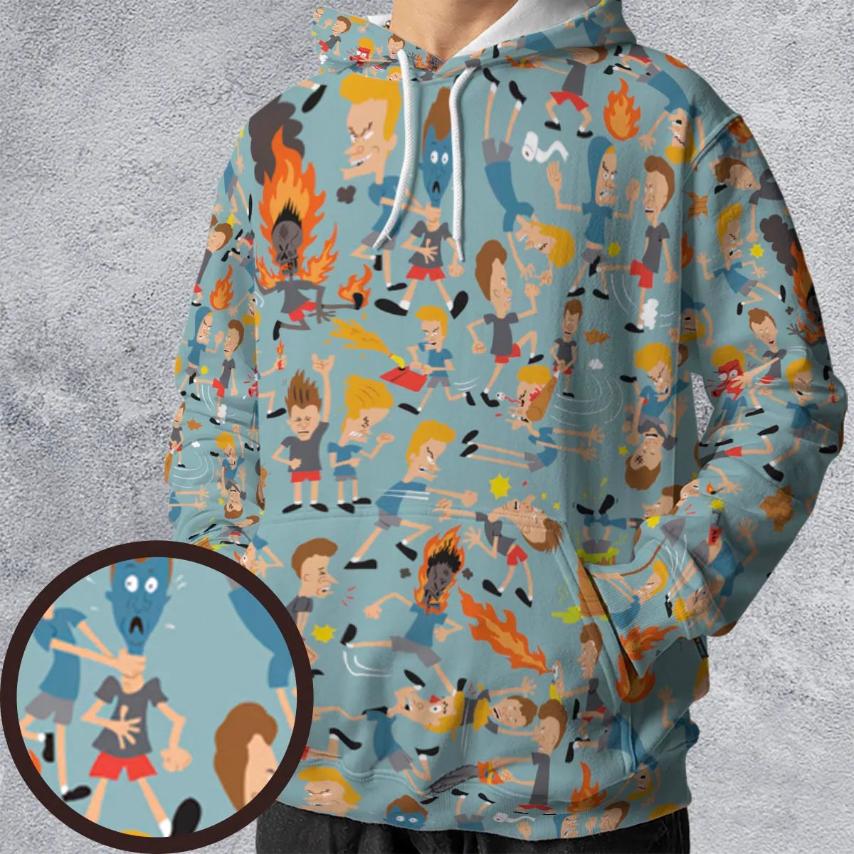 Full Print Hoodie - DY1Q5CMT