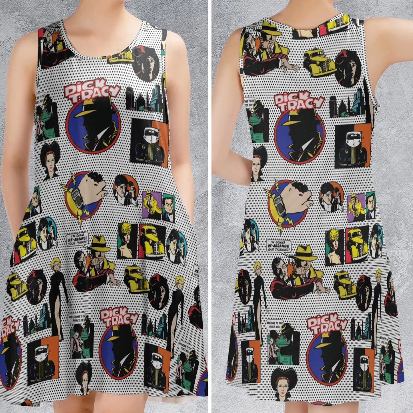 Casual Sleeveless Dress - FP9MBFV2