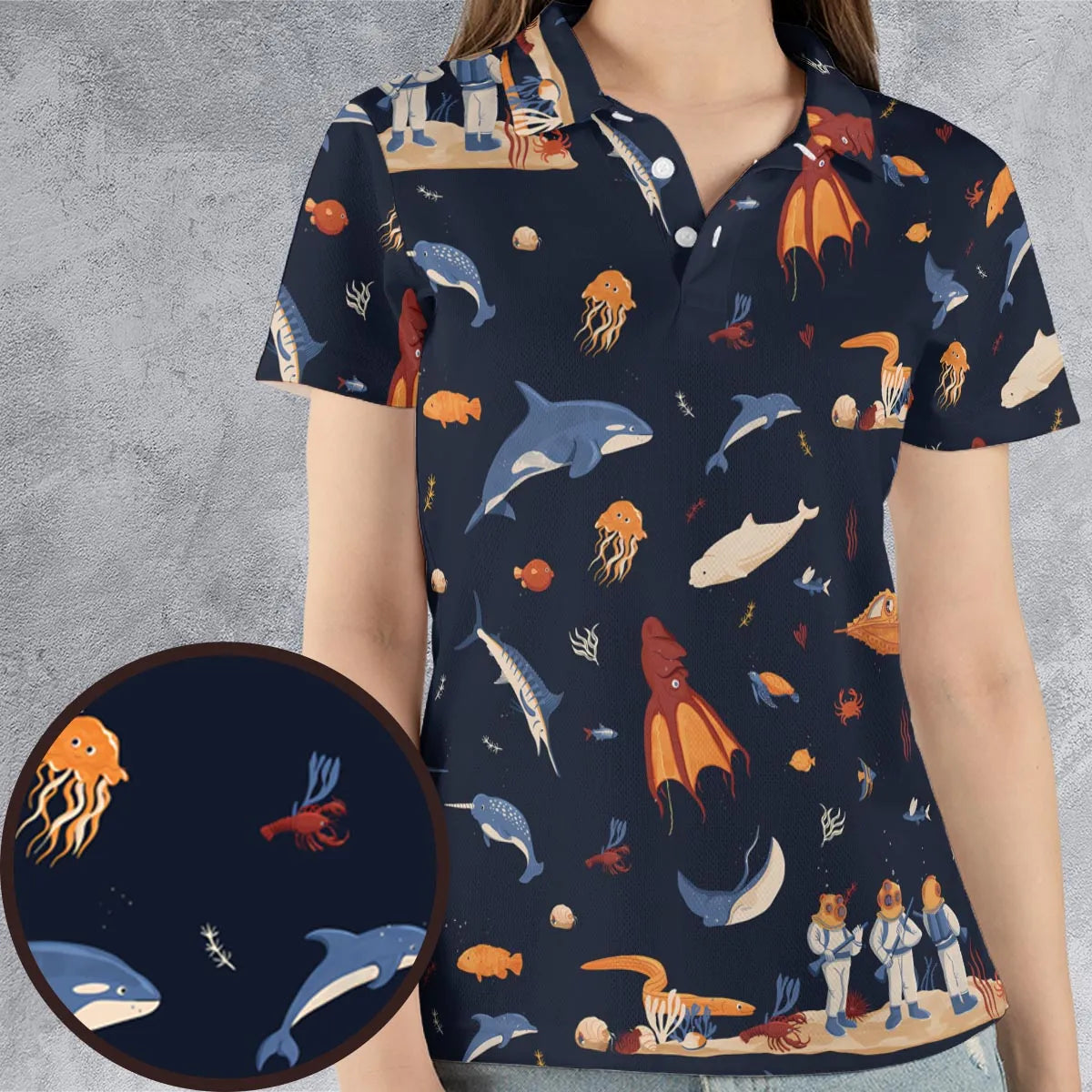 Unisex Polo Shirt - PLLFTFUX