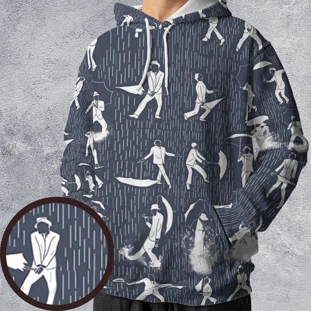 Full Print Hoodie - CS6BKN49