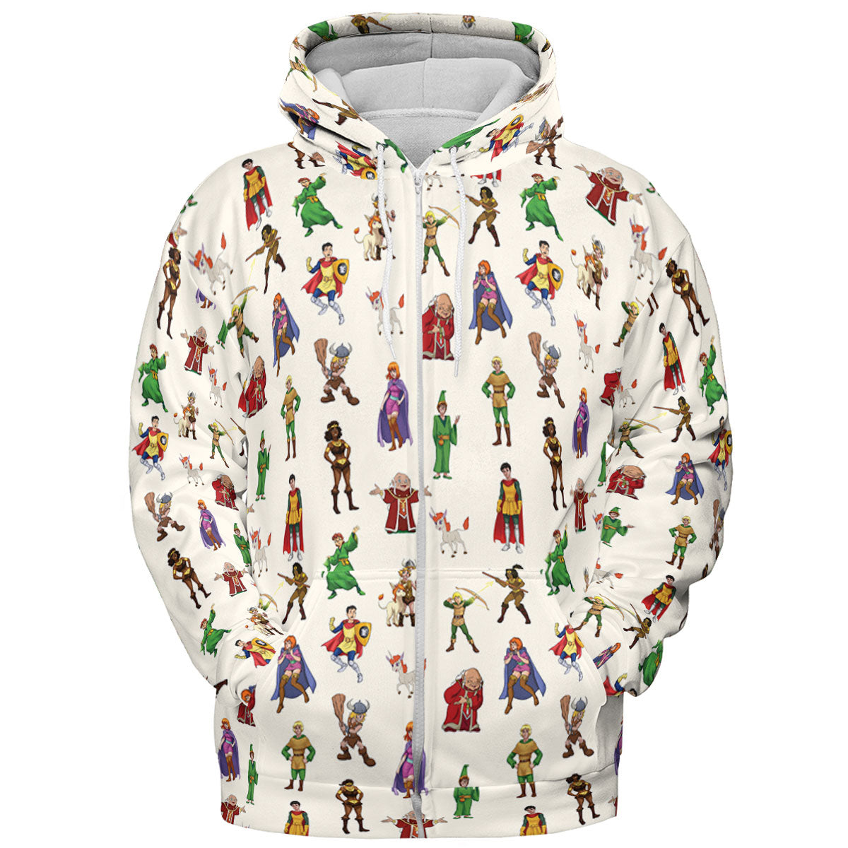 Full Print Hoodie - HJV9KCZ7