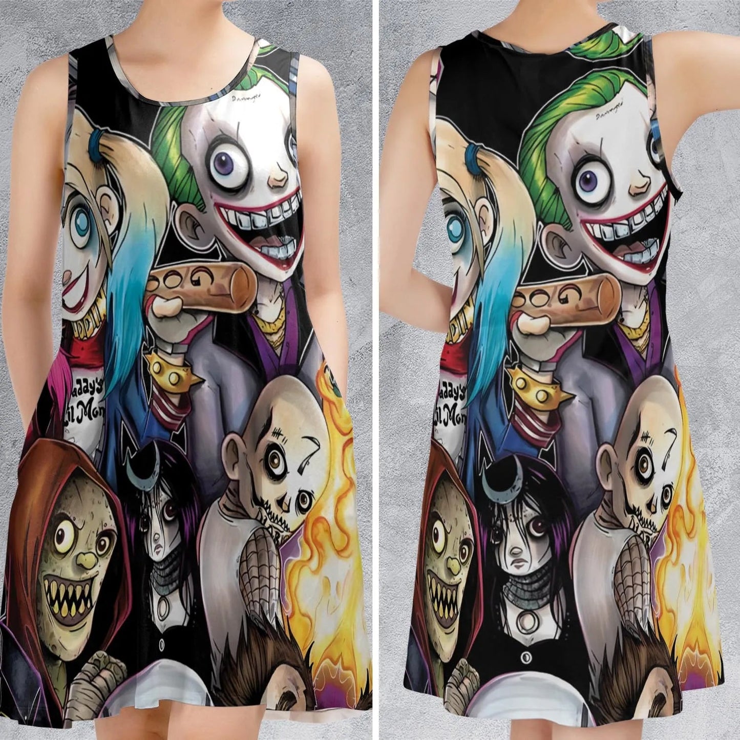 Casual Sleeveless Dress - 6CXZ3G25