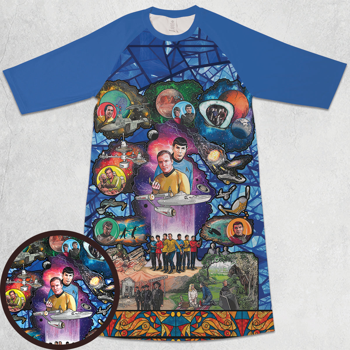 3/4 Sleeve Raglan Dress - JCGKBP6F