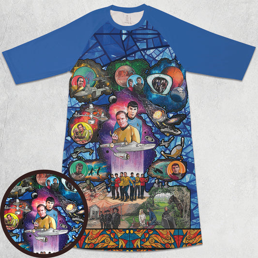 3/4 Sleeve Raglan Dress - JCGKBP6F