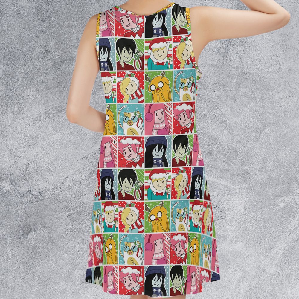 Sleeveless Dress - BVXCEFGD -  - 2
