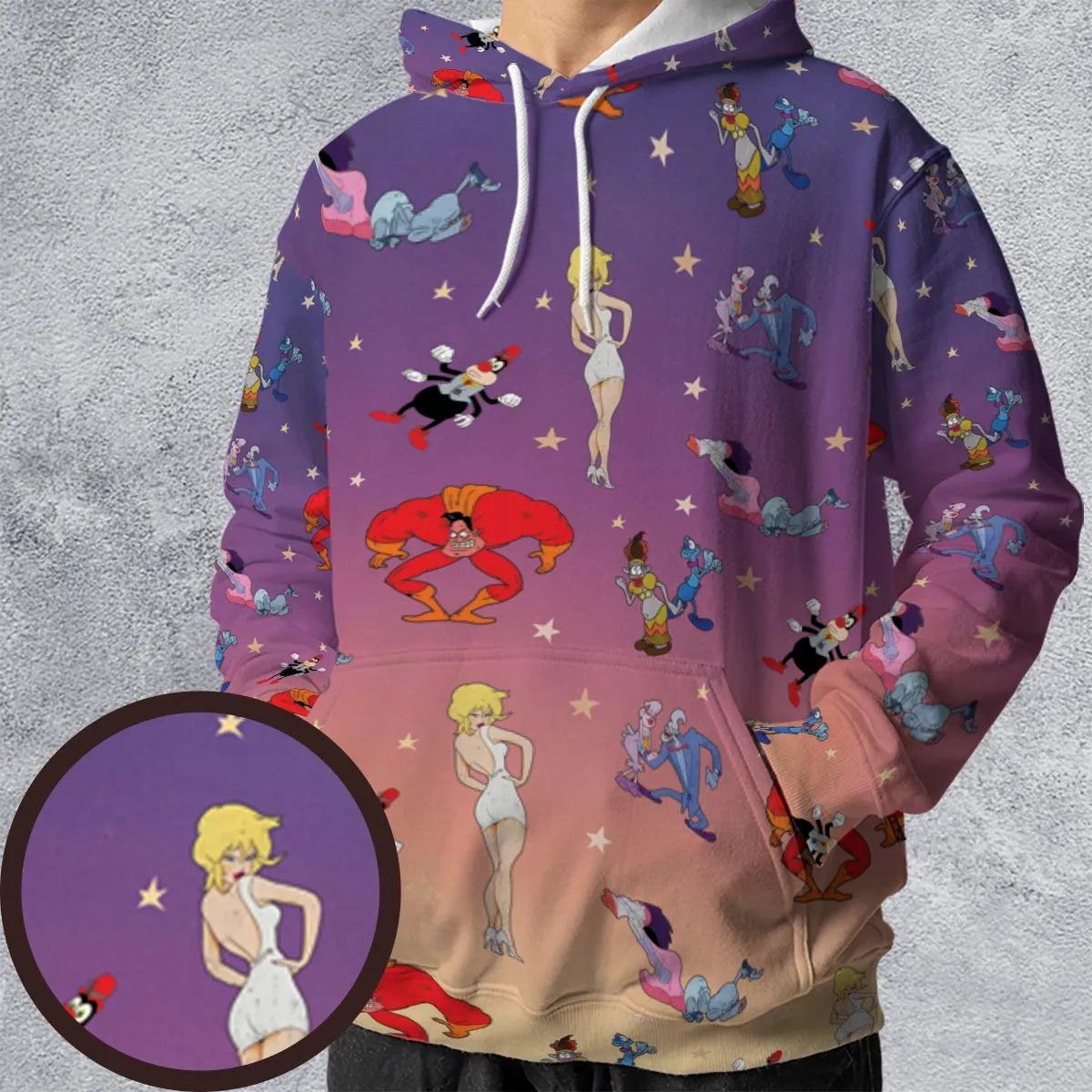 Full Print Hoodie - 1KZPTLB1