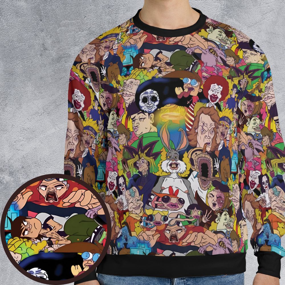 All-over Print Hoodie - KPQKVDU3 -  - 1
