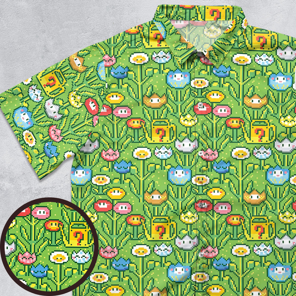 Short Sleeve Button Shirt - PANV7XFK