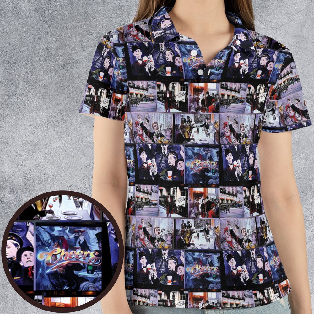 AOP Men/Women Polo Shirt - M7RWHTJL -  - 4