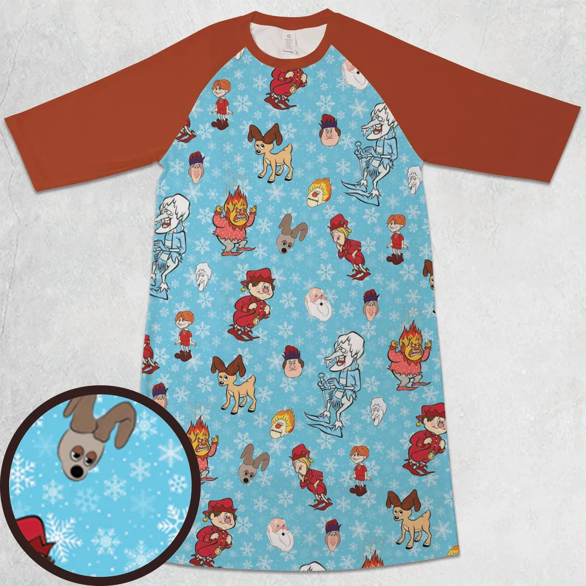 3/4 Sleeve Raglan Dress - KGEYLVV9