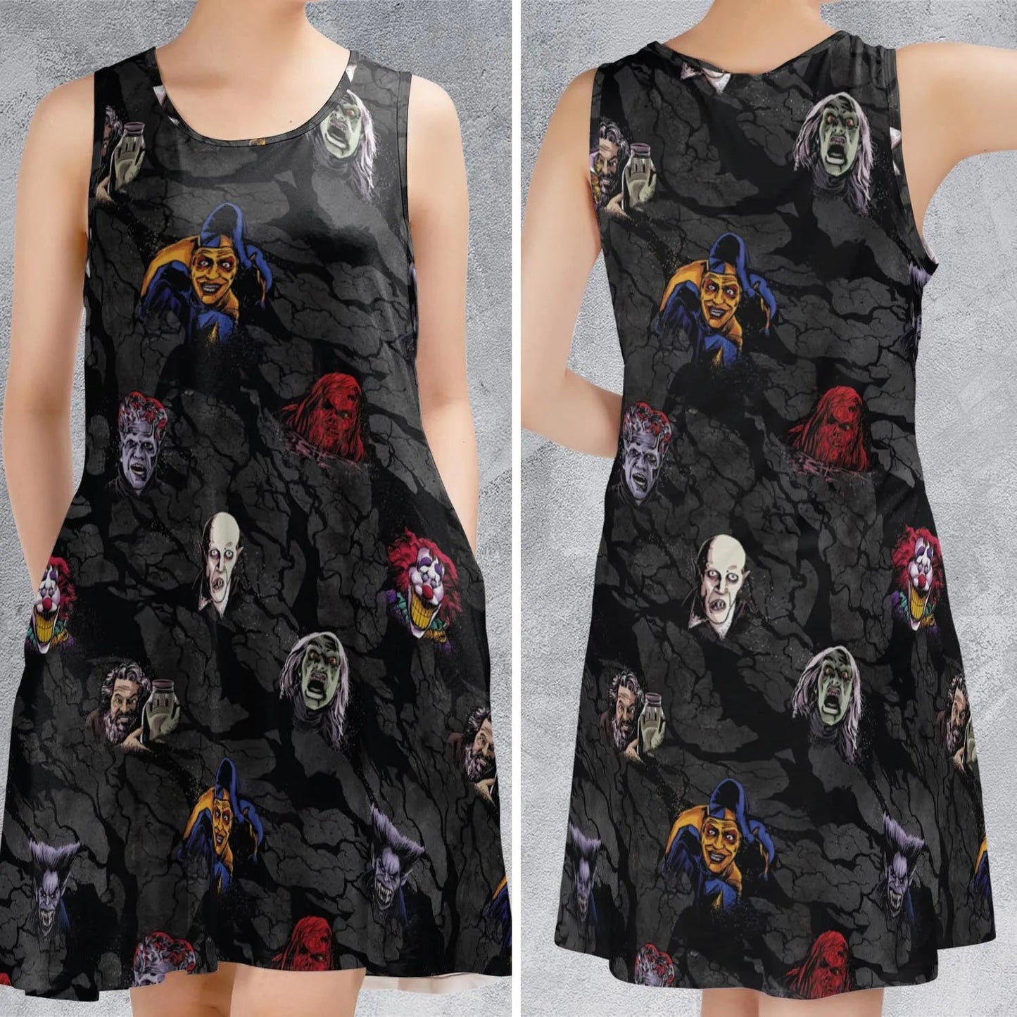 Casual Sleeveless Dress - L7VNGU74