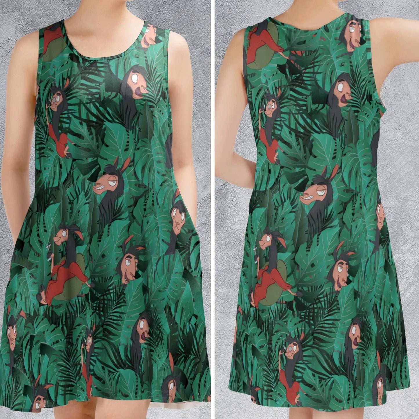 Casual Sleeveless Dress - N61NXVUZ