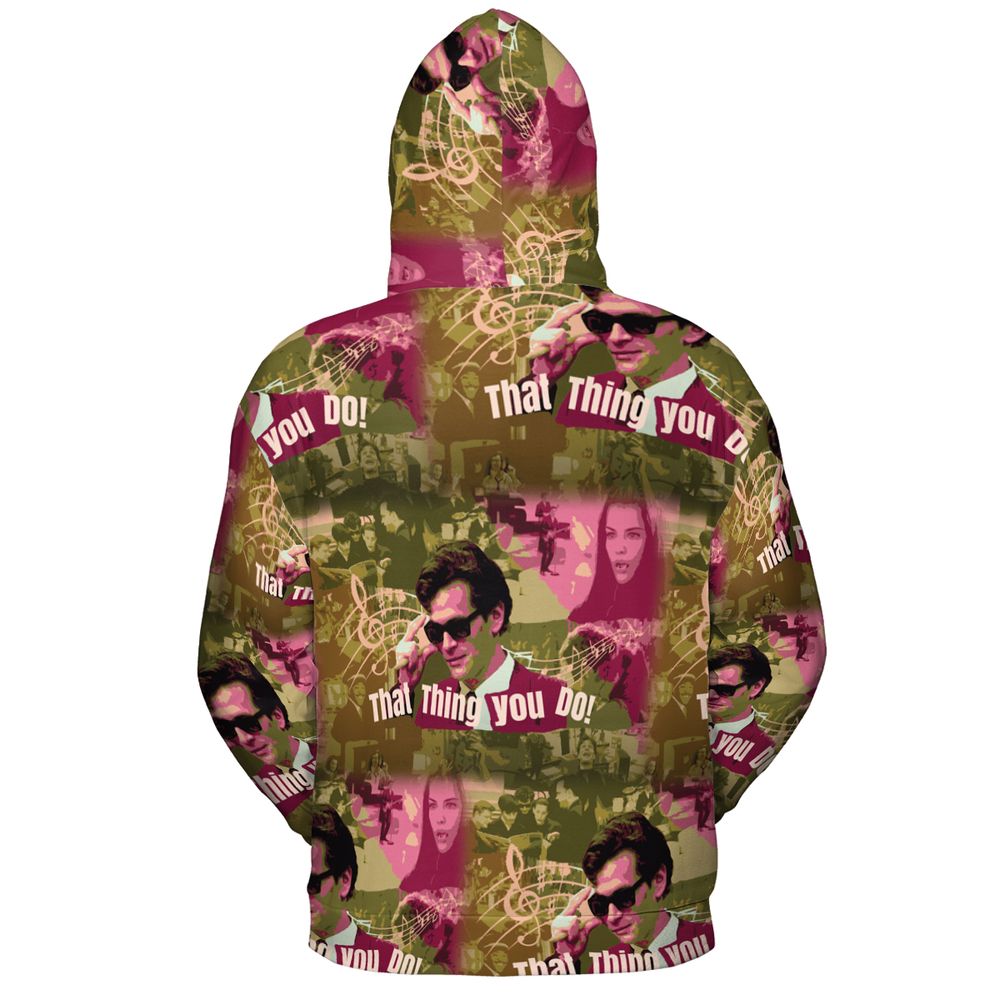 All-over Print Hoodie - W1RTYV1T -  - 4