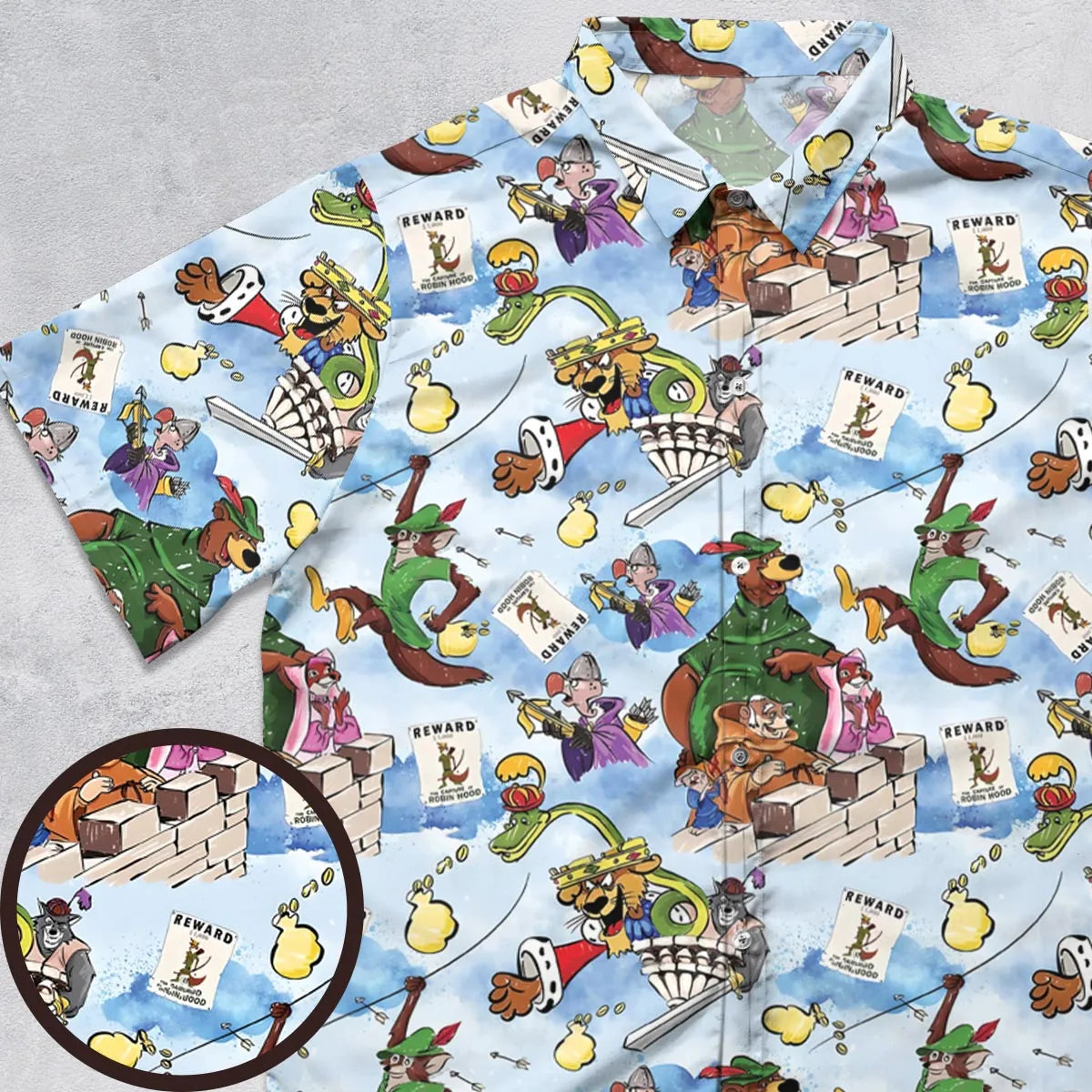 Short Sleeve Button Shirt - F3PEDMZY
