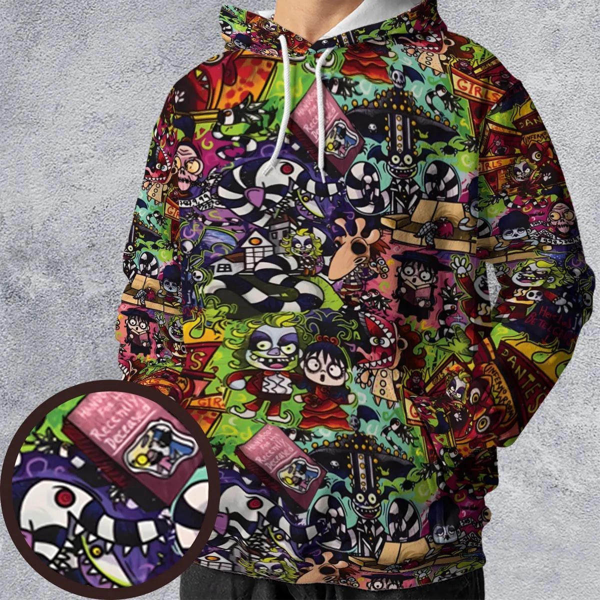 Full Print Hoodie - HSQVBWML