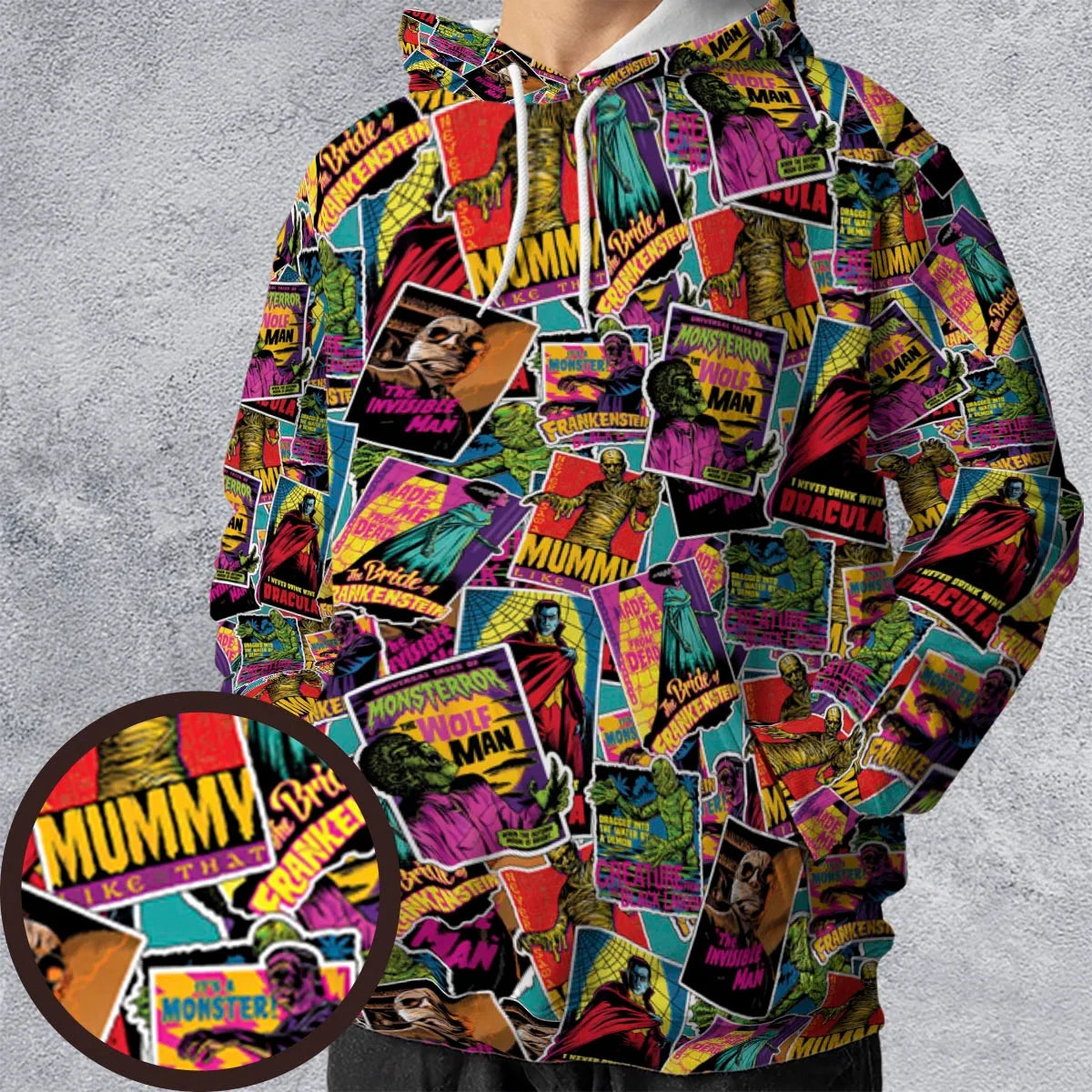 Full Print Hoodie - MJ5TPRVE